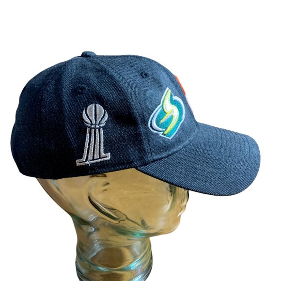 NEW ERA 9Twenty Seattle Storm 2018 WNBA Champs Champions Snapback Hat Cap - Picture 2 of 6